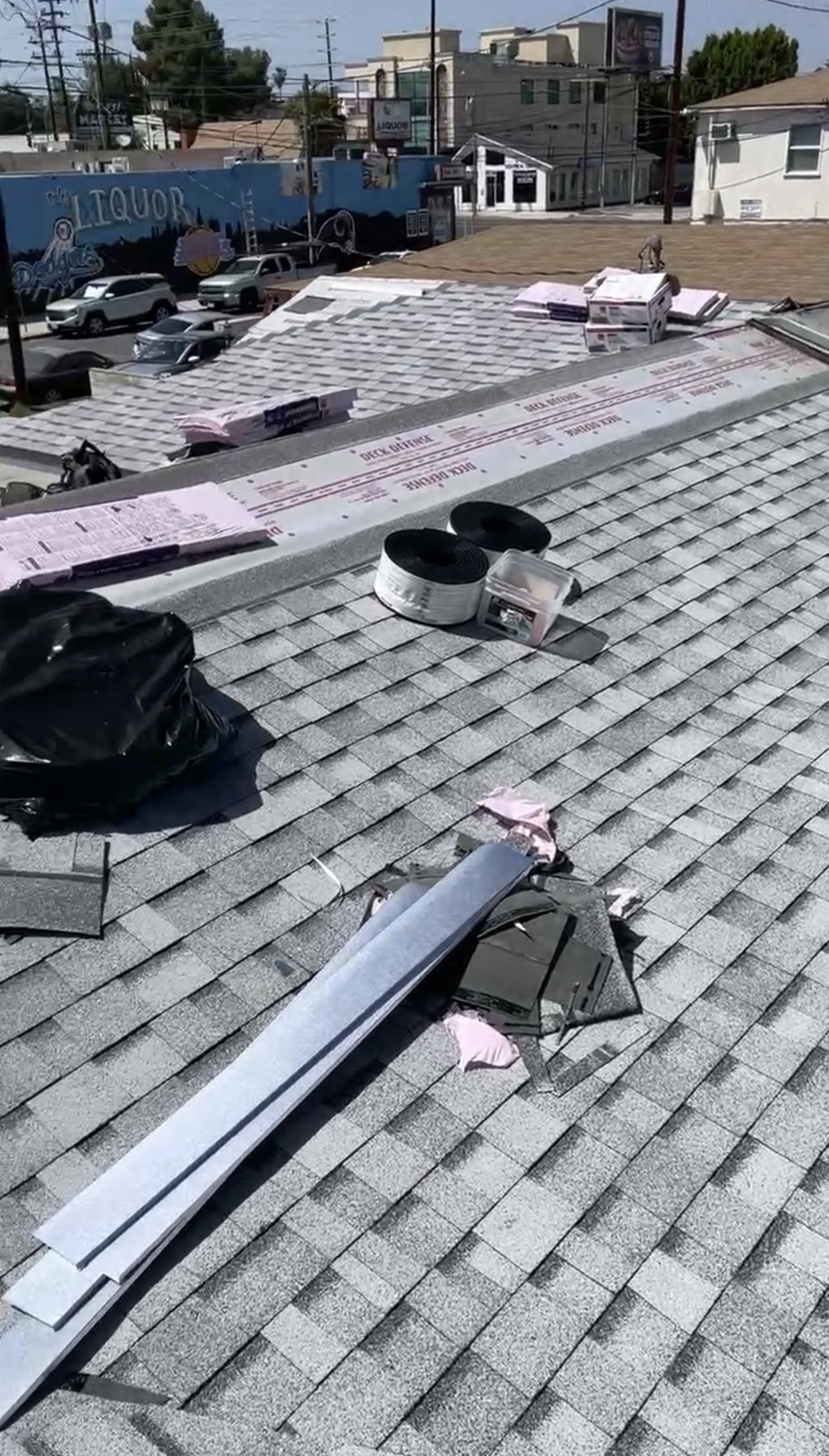 Sherman Oaks roof replacement — Roofing system installation